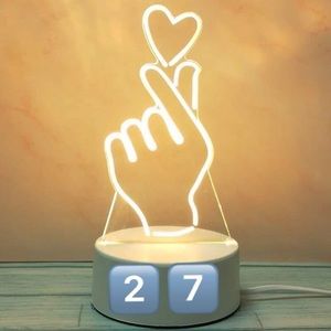 3D illusion LED night light